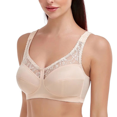 Brassière Confort Fermeture Avant Soutien-Gorge Grande Taille DotVol - Minimiseur Non Rembourré - Fermeture Avant - 110F Rose Bleu Soutien-gorge Réducteur Poitrine Brassière Confort Fermeture Avant Soutien-Gorge Grande Taille DotVol - Minimiseur Non Rembourré - Fermeture Avant - 110F Rose Bleu Soutien-gorge Réducteur Poitrine