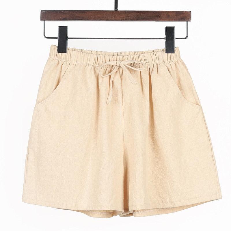 Short bermuda en lin et coton - Modele COREE BASIC - Purepelis