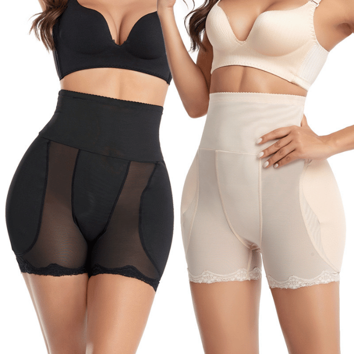 Short amincissant push-up hanche et fessier - Modele BBL