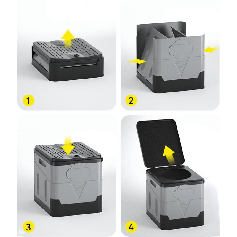 Toilette de camping - Pliable - Toilette sèche camping car